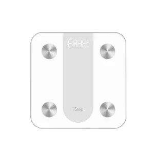 ميزان رقمي الكتروني ذكي مطور من iStep - ابيض